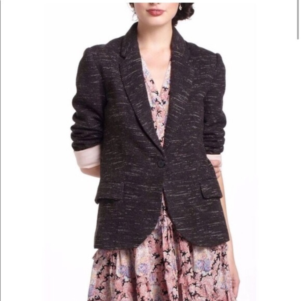 Anthropologie Cartonnier Sweater Blazer